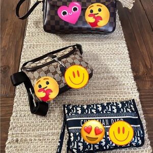 Bundle shoulder bag, Fanny pack and wristlet